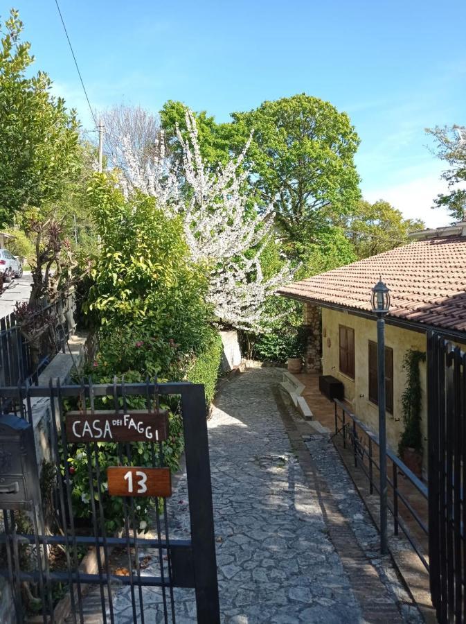 Apartmán Casa Dei Faggi Tolfa Exteriér fotografie